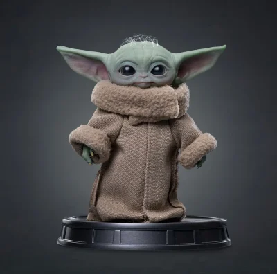 Figura Grogu Always Curious - The Mandalorian (14 cm) de Iron Studios
