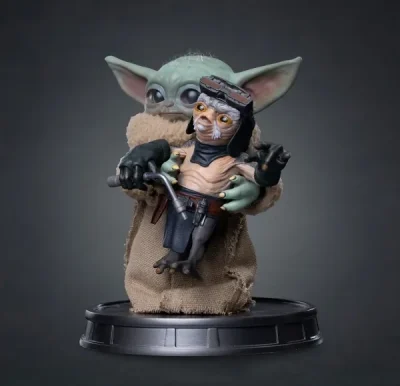 Figura Grogu No Squeezy - The Mandalorian (14 cm) de Iron Studios