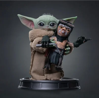 Figura Grogu No Squeezy - The Mandalorian (14 cm) de Iron Studios