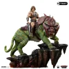 Figura He-Man and Battle Cat - Masters of the Universe (33 cm) de Iron Studios