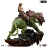 Figura He-Man and Battle Cat - Masters of the Universe (33 cm) de Iron Studios