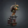 Figura Michelangelo Unleashed - Teenage Mutant Ninja Turtles (24 cm) de Iron Studios