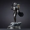 Figura The Mandalorian and Grogu - The Mandalorian (25 cm) de Iron Studios