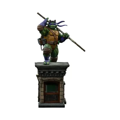 Iron Studios - TMNT - Donatello Unleashed Art Escala 1/10 - Teenage Mutant Ninja Turtles