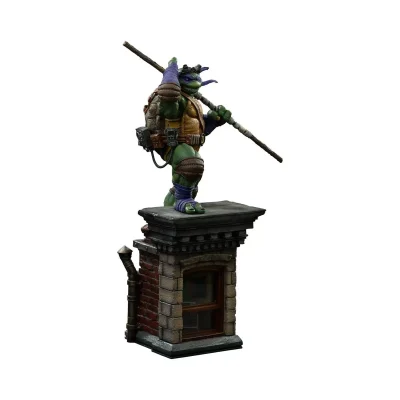 Iron Studios - TMNT - Donatello Unleashed Art Escala 1/10 - Teenage Mutant Ninja Turtles