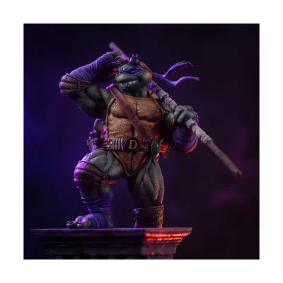 Iron Studios - TMNT - Donatello Unleashed Art Escala 1/10 - Teenage Mutant Ninja Turtles