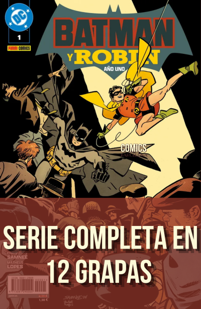 Batman y Robin Año Uno 1 Colección Completa