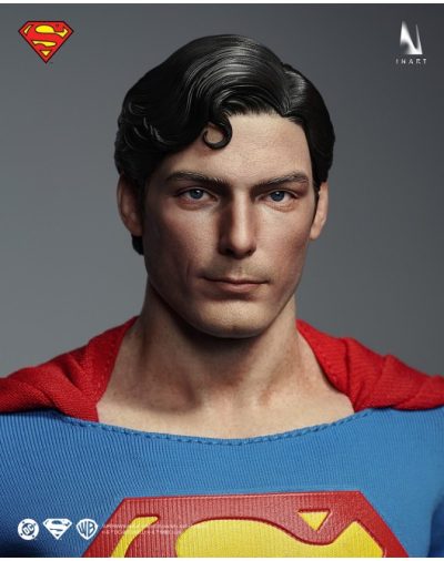 superman 1978 inart figura detalle esculpido rostro