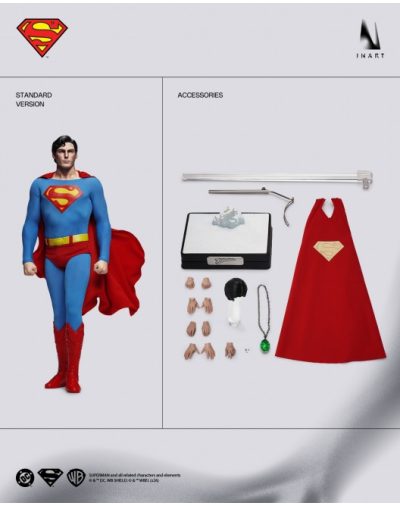 superman 1978 inart figura todos los accesorios