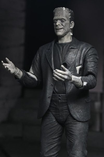 Universal Monsters Pack de 2 Figuras La novia de Frankenstein 90th Anniversary The Monster & His Mate (B&W) 18 cm
