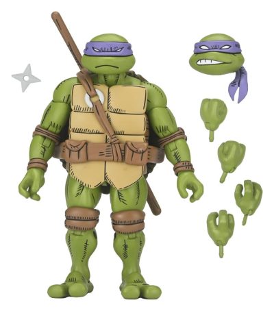 Pack 4 Figuras TMNT x Usagi Yojimbo Neca