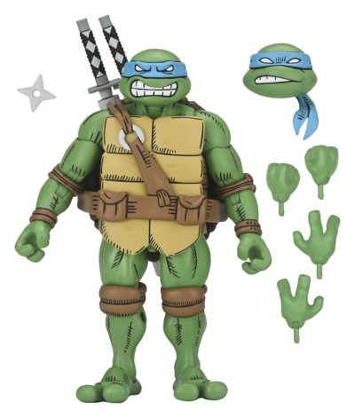 Pack 4 Figuras TMNT x Usagi Yojimbo Neca