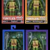 Pack 4 Figuras TMNT x Usagi Yojimbo Neca