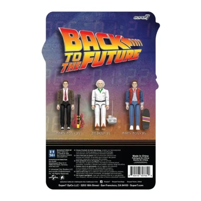 Back To The Future Wave 1 Marty Mcfly '85 Reaction+ Figure