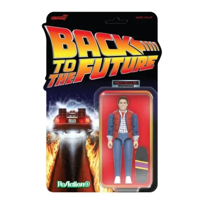 Back To The Future Wave 1 Marty Mcfly '85 Reaction+ Figure