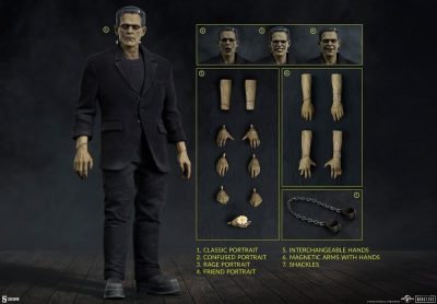 Universal Monsters Action Figure 1/6 Frankenstein (Deluxe Plus Edition) 33 cm