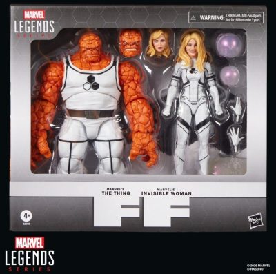 THE THING & INVISIBLE WOMAN PACK 2 FIGURAS 15 CM FANTASTIC FOUR MARVEL LEGENDS SERIES