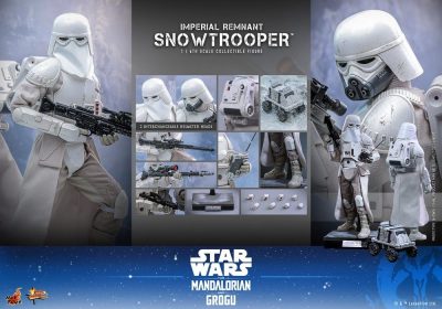 Star Wars: The Mandalorian & Grogu Movie Masterpiece Figura 1/6 Imperial Remnant Snowtrooper 30 cm