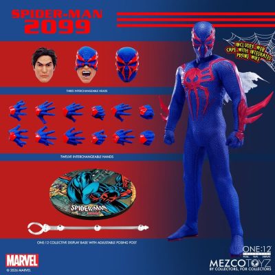 Marvel Comics One:12 Collective Action Figure 1/12 Spider-Man 2099 17 cm