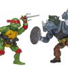 Teenage Mutant Ninja Turtles: Remastered Action Figures Raphael vs. Rocksteady