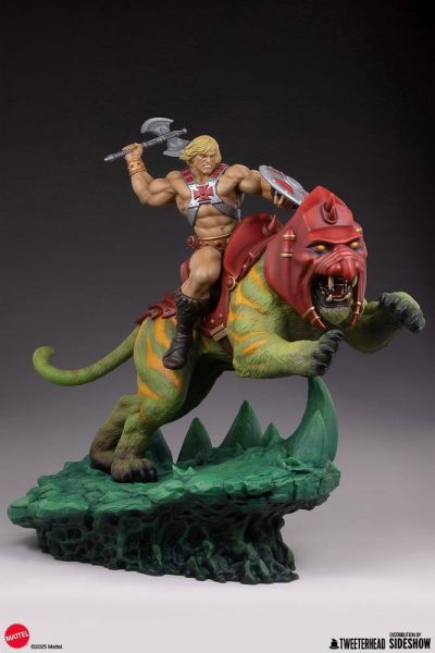 Masters of the Universe 1/4 Figure He-Man & Battle Cat 76 cm