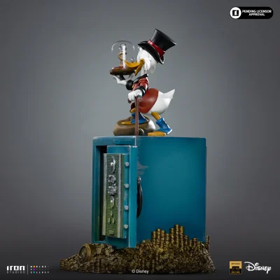 Uncle Scrooge Mcduck and Nephews - Duck Tales - Art Scale 1/10 - Iron Studios