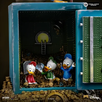 Uncle Scrooge Mcduck and Nephews - Duck Tales - Art Scale 1/10 - Iron Studios