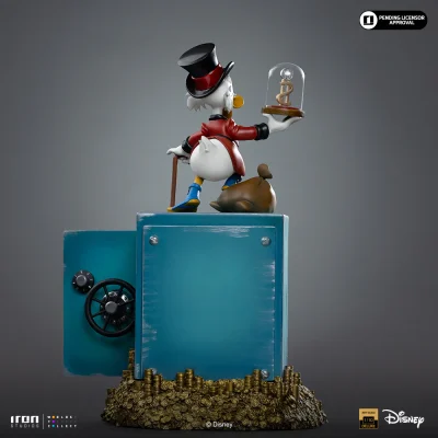 Uncle Scrooge Mcduck and Nephews - Duck Tales - Art Scale 1/10 - Iron Studios
