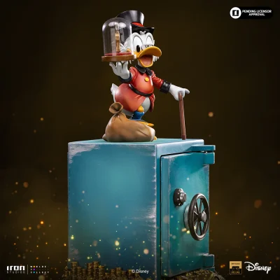 Uncle Scrooge Mcduck and Nephews - Duck Tales - Art Scale 1/10 - Iron Studios
