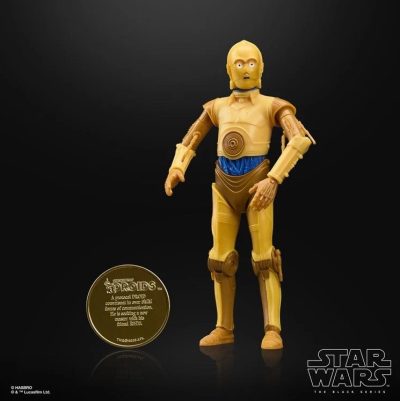 SEE-THREEPIO (C-3PO) FIGURA 15 CM STAR WARS: DROIDS THE BLACK SERIES