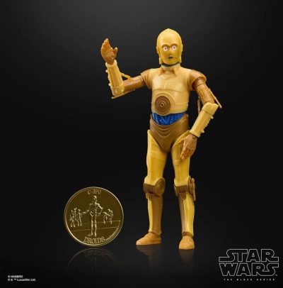 SEE-THREEPIO (C-3PO) FIGURA 15 CM STAR WARS: DROIDS THE BLACK SERIES