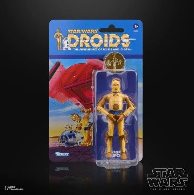 SEE-THREEPIO (C-3PO) FIGURA 15 CM STAR WARS: DROIDS THE BLACK SERIES