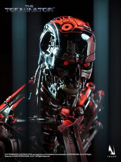terminator T800 endoskeleton inart