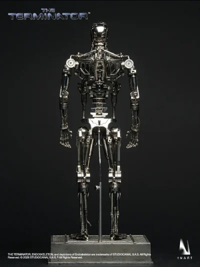 terminator T800 endoskeleton inart