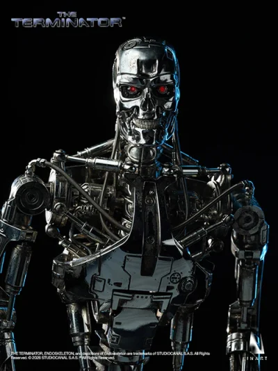 terminator T800 endoskeleton inart