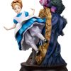 Alice in Wonderland Master Craft Statue Alice & The Cheshire Cat 40 cm