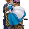 Alice in Wonderland Master Craft Statue Alice & The Cheshire Cat 40 cm