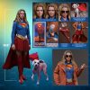 DC Comics Movie Masterpiece Action Figure Set Supergirl & Krypto 28 cm