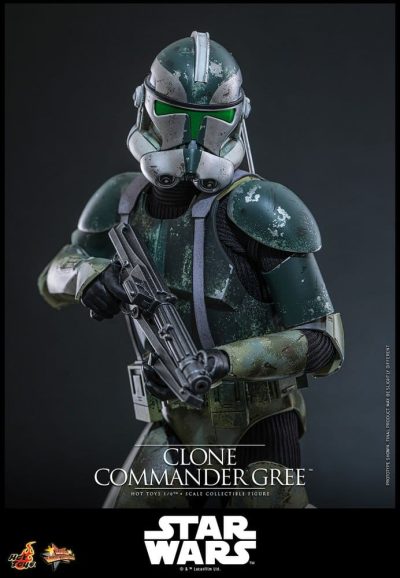 Star Wars Movie Masterpiece Action Figure 1/6 Clone Commander Gree 30 cm