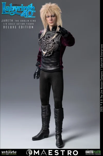 Labyrinth Jareth The Goblin King 1/6 Action Figure Deluxe Edition