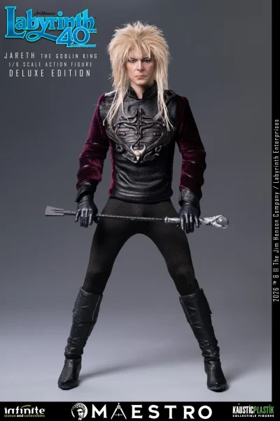 Labyrinth Jareth The Goblin King 1/6 Action Figure Deluxe Edition
