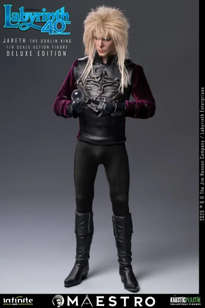 Labyrinth Jareth The Goblin King 1/6 Action Figure Deluxe Edition
