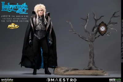 Labyrinth Jareth The Goblin King 1/6 Action Figure The 13th Hour Edition Gold