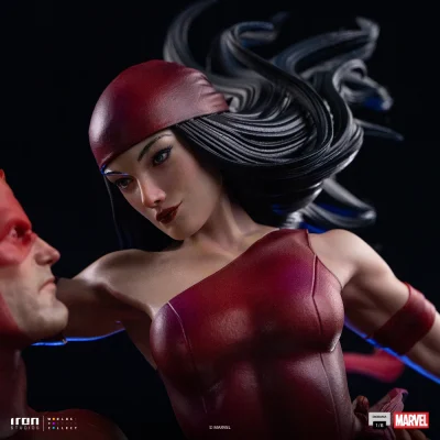 DAREDEVIL AND ELEKTRA – MARVEL COMICS – DIORAMA 1/6 – IRON STUDIOS