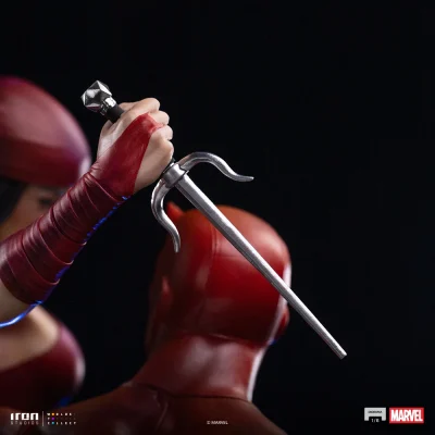 DAREDEVIL AND ELEKTRA – MARVEL COMICS – DIORAMA 1/6 – IRON STUDIOS