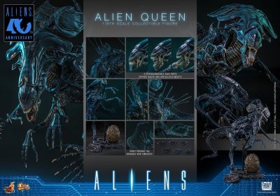 Detalles y accesorios Figura Alien Queen Hot Toys