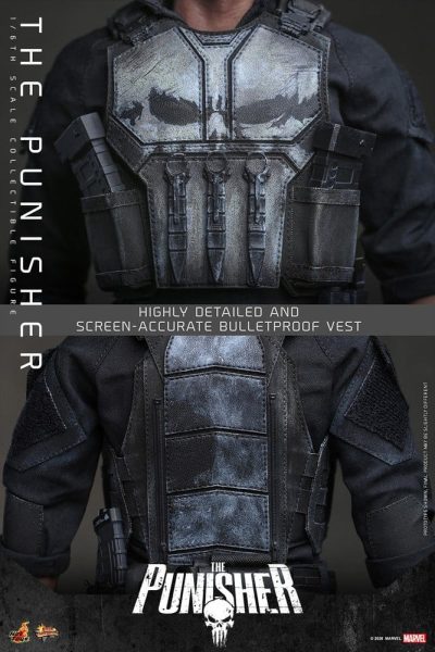 detalle figura hot toys punisher