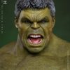 detalle cara figura hulk spiderman brand new day hot toys