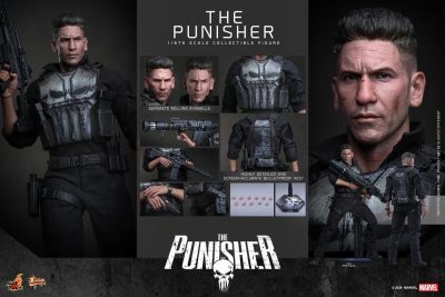 accesorios figura hot toys punisher