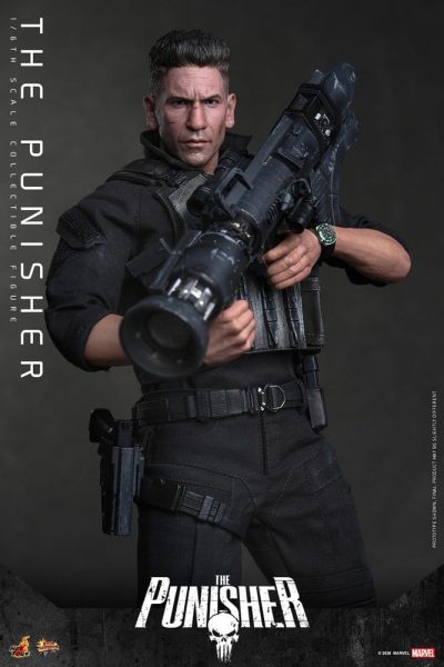 figura hot toys punisher con arma